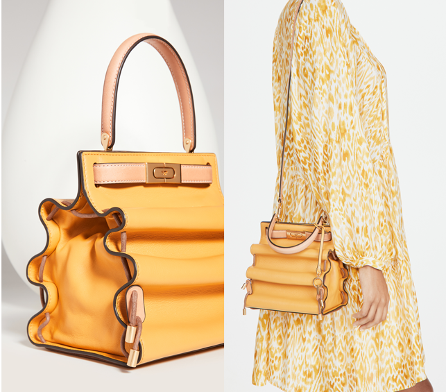Tory Burch新款Lee Radziwill小号风琴褶包折后$313.95