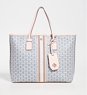 通勤包卫冕王！Tory Burch 双链式帆布小号手提袋 $228（约1469元）