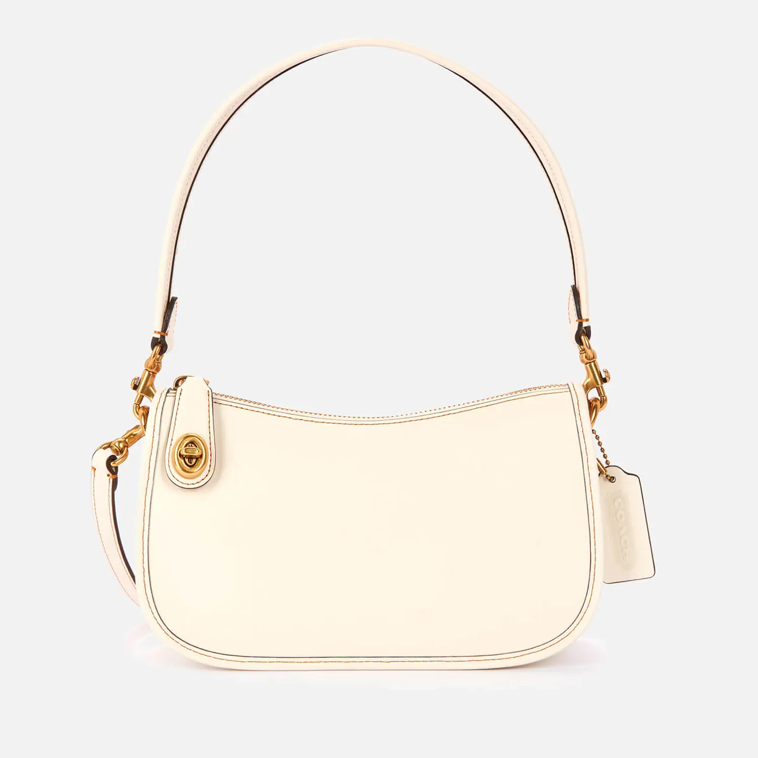 Coach 蔻驰 Swinger 白色腋下包 7.3折， ￥1726.45