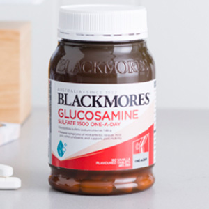 Blackmores 澳佳宝 维骨力关节灵 硫酸氨基葡萄糖 1500mg 180片，售价AU$34.99（约￥161）