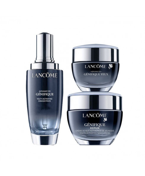LANCOME 兰蔻 小黑瓶系列护肤套装 （第二代精华100ml+发光眼霜15ml+小黑瓶晚霜50ml) 1197.04元 包邮（需用码）