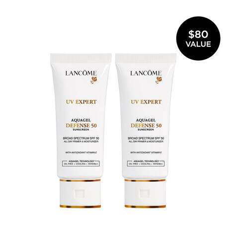 【多重满赠】LANCÔME 兰蔻防晒霜 spf50 30ml 2支装（价值$80），$55（约346元）