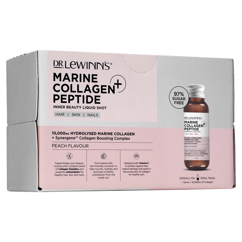 Dr Lewinn's莱文医生水解胶原蛋白口服液10*50ml，5折AU$29.99