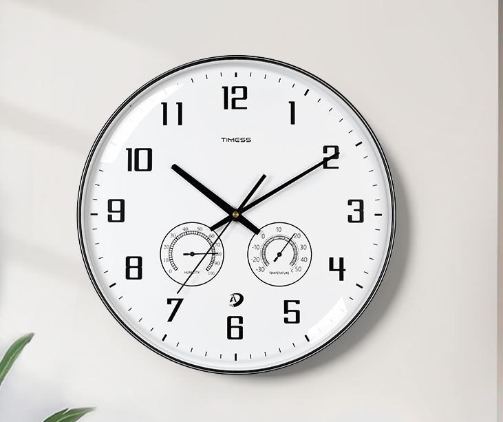 TIMESS 电波挂钟 Q19-2 14英寸，99元（需用券，原价149元）