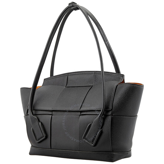 BOTTEGA VENETA Grainy Arco 女款黑色单肩包， 7.1折 $2589.99（约18445元）