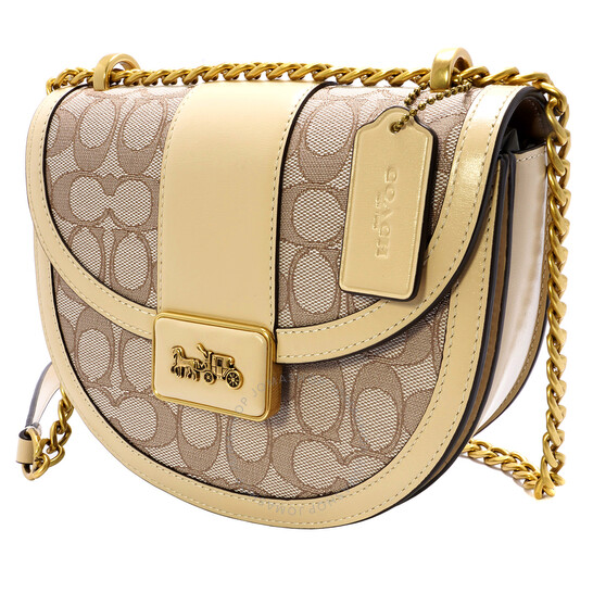 降价！COACH蔻驰 Alie经典老花马鞍包， 3.7折 $265.89（约1859元）