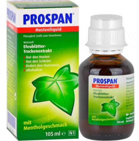 Prospan 小绿叶咳嗽口服液 105ml 缓解咳嗽祛痰 6岁以上，￥6.88（约51元）