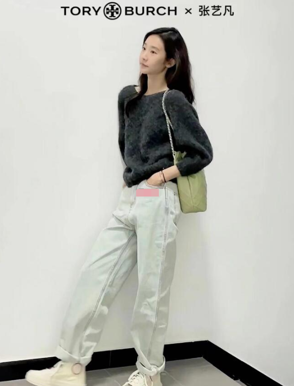 张艺凡同款！Tory Burch FLEMING SOFT DRAWSTRING橄榄绿色抽绳包，7折$629