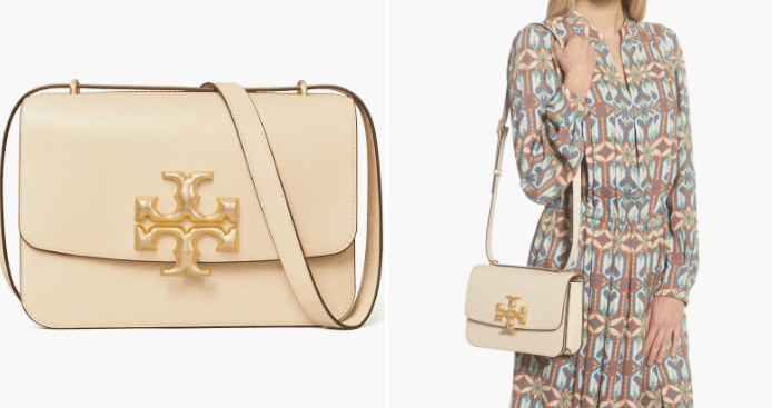 Tory Burch Eleanor 中号经典棕色方包， 7折$523.6