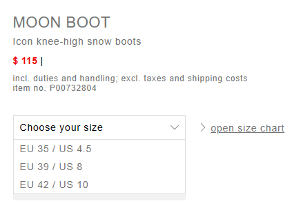 泫雅同款！Moon Boot 粉色雪地靴， 7折$115