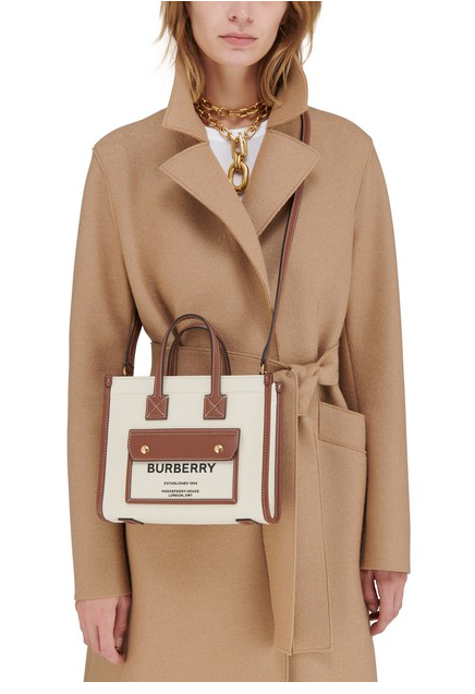 Burberry 博柏利 帆布托特包， 私密特卖¥5936