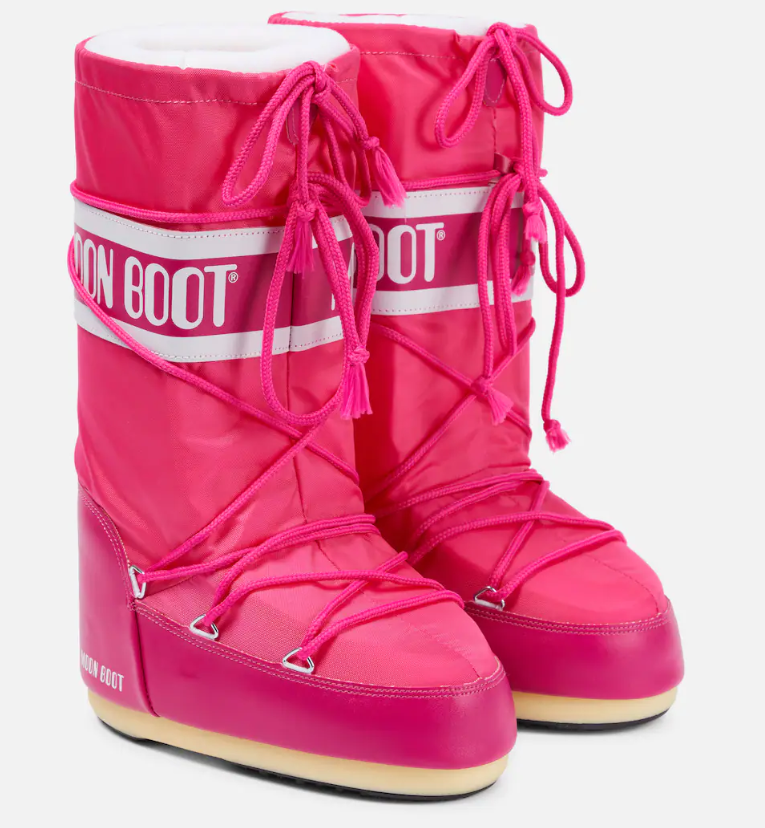 泫雅同款！Moon Boot 粉色雪地靴， 7折$115