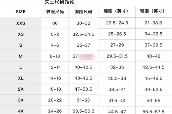 skims内衣尺码怎么选？skims内衣尺码对照表