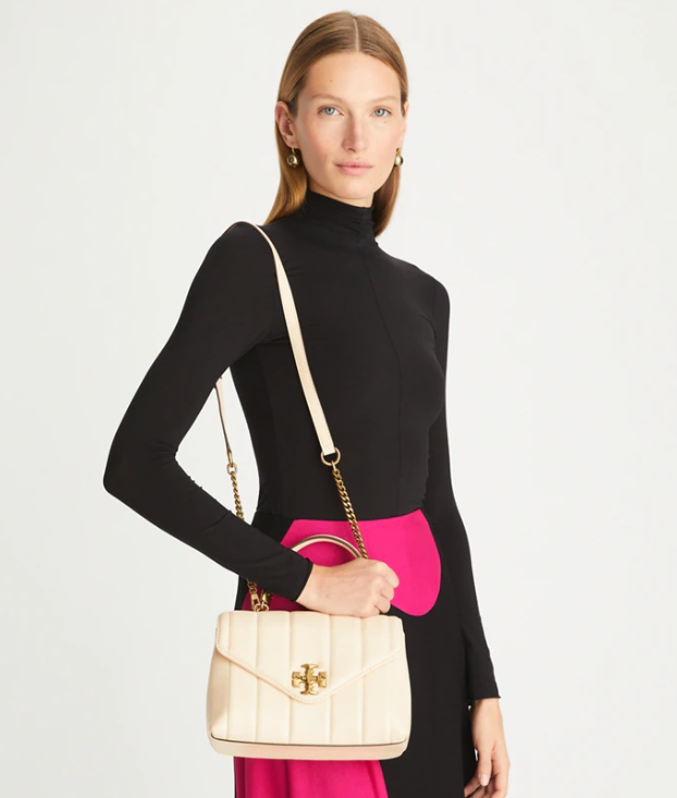 补货！Tory Burch 汤丽柏琦KIRA 小号女士斜挎包， 折后价$299.25
