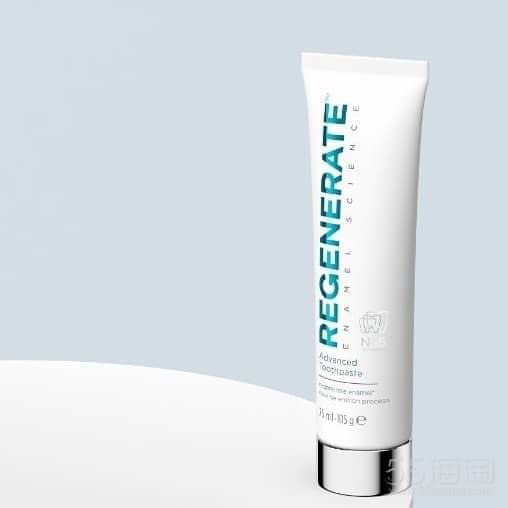 【新低价】6.7折+额外9折!Regenerate 美白修复牙釉质牙膏 75ml £6.03(约53元)