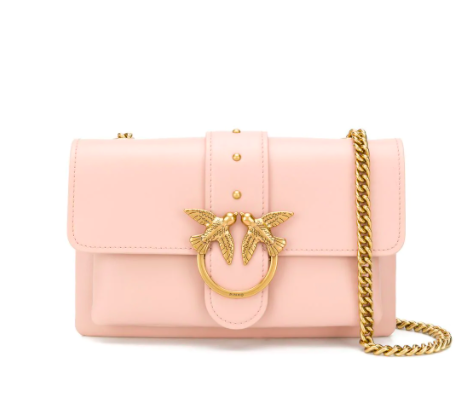 Pinko 品高logo plaque女士单肩背包燕子包折后价HK$1160(约979元)