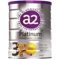 好价！A2 白金系列婴幼儿配方奶粉3段 1-3岁 900g，33.49澳币（约160元）