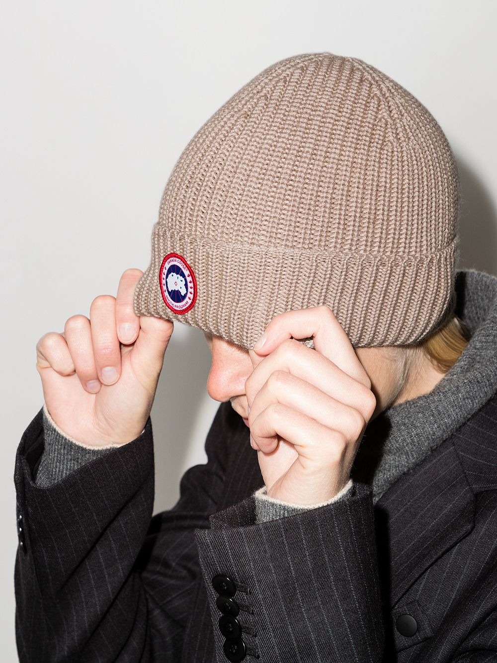 Canada Goose 大鹅 Arctic 针织帽 售价¥1027