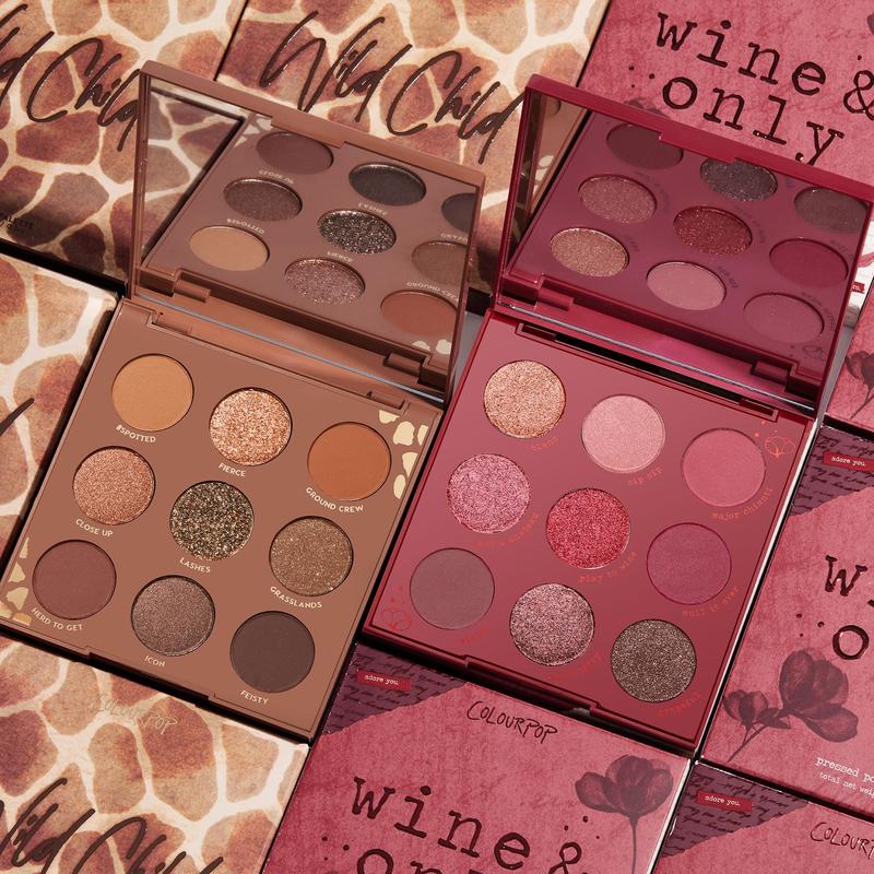 ColourPop 卡拉泡泡wild for wine眼部彩妆套组，5折$13