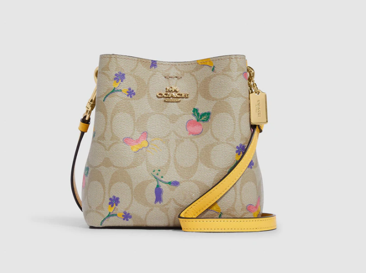 COACH 蔻驰Mini Town Bucket菜园水桶包,3折$98.4