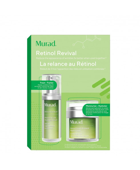 Murad 慕拉得视黄醇3A醇面部精华液30ml+A醇晚霜50ml,折后¥555.22