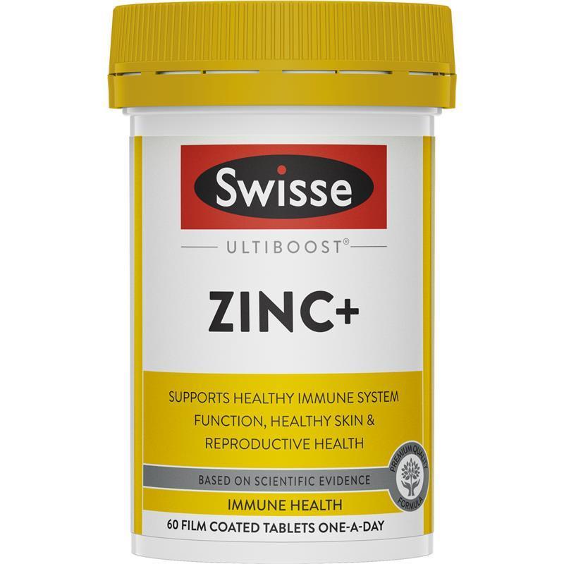 Swisse 补锌片锌 60片，特价AU$7.97（约36元）