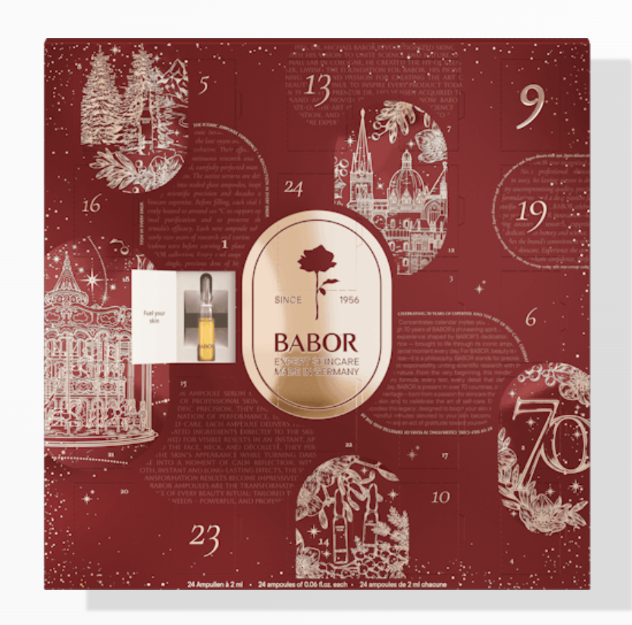 BABOR 2026 Advent Calendar，限时享受20% OFF的优惠